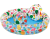 Intex Fruity Pool With Ball & Tube