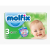 Molfix Diaper 3 Midi 4-9 KG, 34-Pack